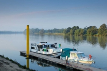Francja - Burgundia - Saone - czarter barki turystycznej
 foto: LOCABOAT